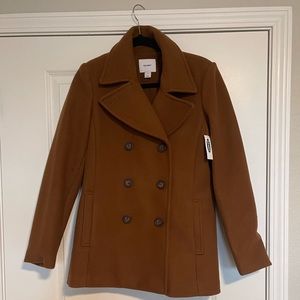 NWT Old Navy Women’s Brown Coat Size Medium